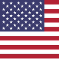United States flag - English version